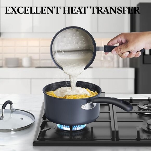 NEW Nonstick Professional Hard Anodized Cookware Sets - Picture 6 of 8